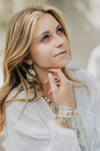 Marie K bracelet collier boucle d'oreille