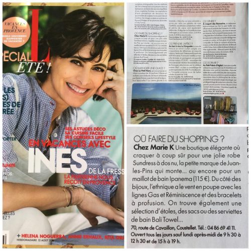 Marie K dans Elle