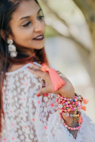 Marie K bracelet boucles d oreilles collier