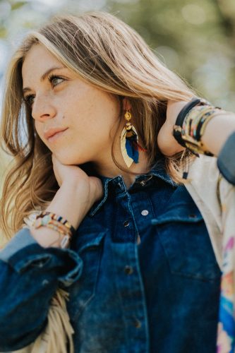Marie K boucles d oreilles