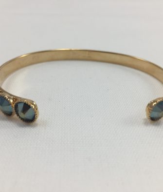 Bijoux fantaisies bracelet opale Ines doré