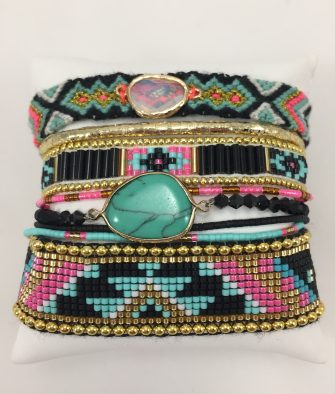 Bijoux Fantaisies Bracelet Hipanema Dalhia