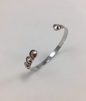 Bijoux fantaisies bracelet opale Ines argent