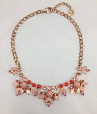 Bijoux fantaisies reminiscence collier peach