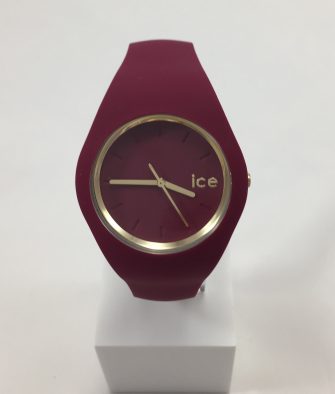 Montre Ice Watch Ice Glam bordeau