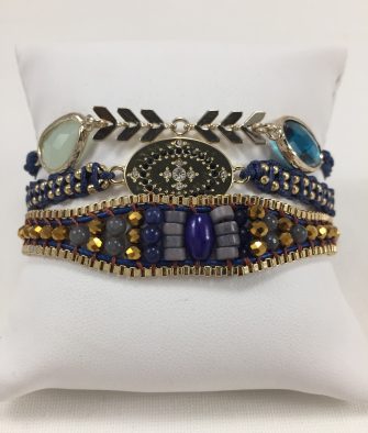Bijoux Fantaisies Bracelet Hipanema Cozy link