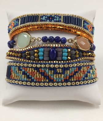 Bijoux Fantaisies Bracelet Hipanema Lazuli