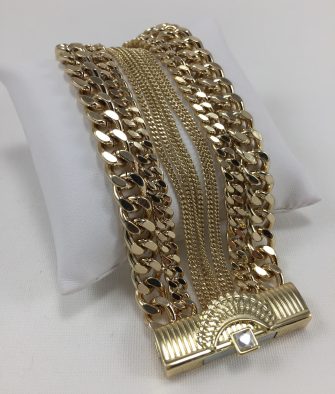 Bijoux Fantaisies Bracelet Hipanema Agyness Gold