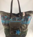 Accessoires Sac Pomponette Camouflage