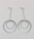 Bijoux Fantaisies Boucles d'oreilles Brin d'Amour Tentation Argent