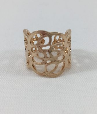 Bijoux Fantaisies Bague Brin d'Amour Enlace Moi Rosé