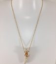 Bijoux Fantaisies Collier Jorgina Corne Blanche