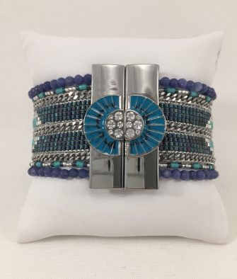 Bijoux Fantaisies Bracelet Hipanema Eternity Blue