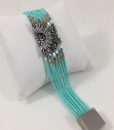 Bijoux Fantaisies Bracelet Hipanema Marlowe Turquoise