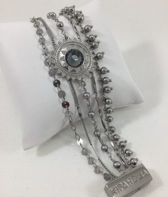 Bijoux Fantaisies Bracelet Hipanema Magic Silver