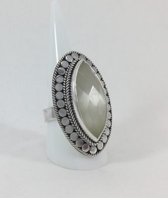 Bijoux Argent Bague Close to Zen Gypsy Grise