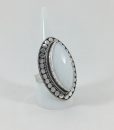 Bijoux Argent Bague Close to Zen Gypsy Blanche