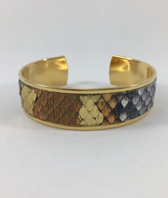 Bijoux Fantaisies Manchette Opale Hopi Python Doré 2