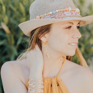 Marie K Chapeau Hypnochic Hipanema Boucles d oreilles Gas Bijoux