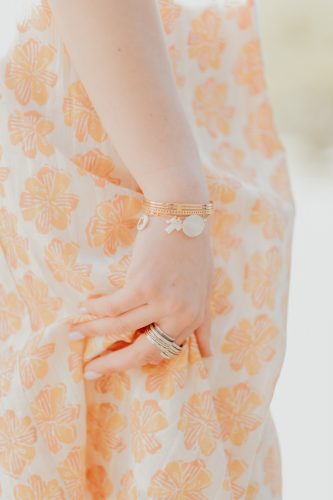 Marie K Robe Stella Forest Bracelet Brin d'Amour Bague Jeh