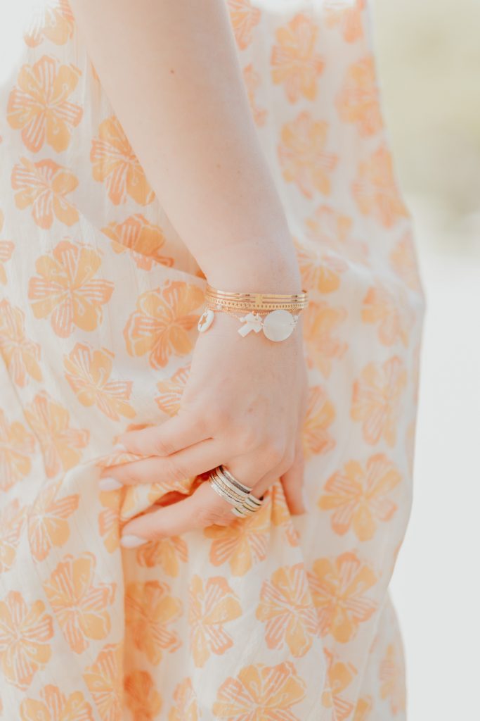 Marie K Robe Stella Forest Bracelet Brin d'Amour Bague Jeh