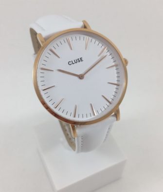 Montre Cluse La bohème Rose Gold White