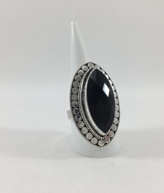 Bijoux Argent Bague Close to Zen Gypsy Noire