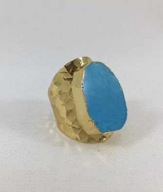 Bijoux fantaisies Bague Hypnochic Turquoise