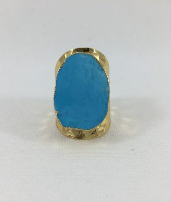 Bijoux fantaisies Bague Hypnochic Turquoise