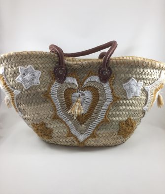 Accessoires Panier Fleur de Pirate Coeur PM