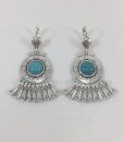 Bijoux Fantaisies Boucles d'oreilles Blow Blue Green 3