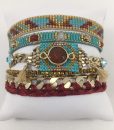 Bijoux Fantaisies Bracelet Hipanema Destiny Turquoise