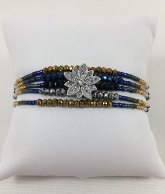 Bijoux Fantaisies Bracelet Hipanema Arizana Navy