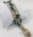 Bijoux Fantaisies Bracelet Hipanema Sheraz Turquoise