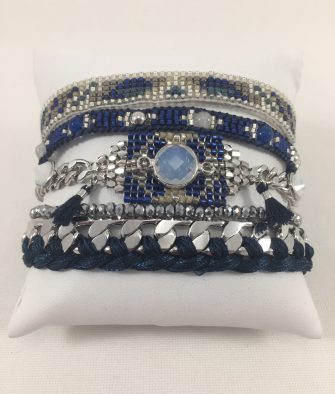 Bijoux Fantaisies Bracelet Hipanema Destiny Blue