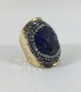 Bijoux fantaisies Bague Hypnochic Pierre Bleu