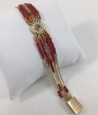 Bijoux Fantaisies Bracelet Hipanema Shogun Chili