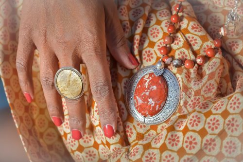 Marie K Robe Stella Forest Bijoux Blow