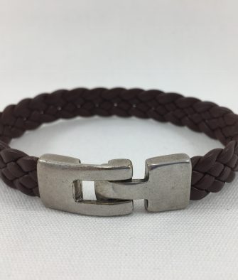 Bracelet Magnum Tecnic Tresse Choco