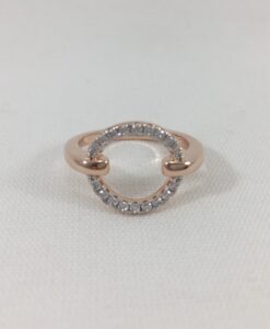 Bijoux Fantaisies Bague Bronzallure Altissima White