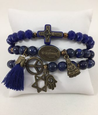 Bijoux fantaisies Bracelet T'as vu la Vierge Gri-Gri