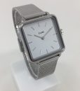 Montre Cluse La Tétragone Mesh Silver