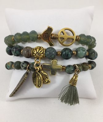 Bijoux Fantaisies Bracelet T'as Vu La Vierge Forest