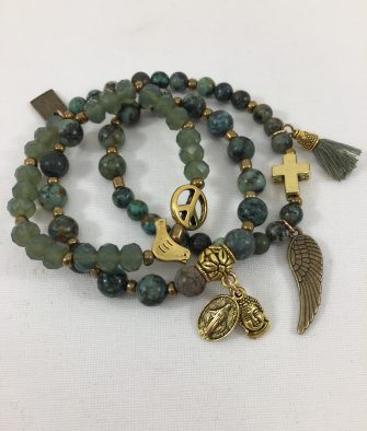 Bijoux Fantaisies Bracelet T'as Vu La Vierge Forest