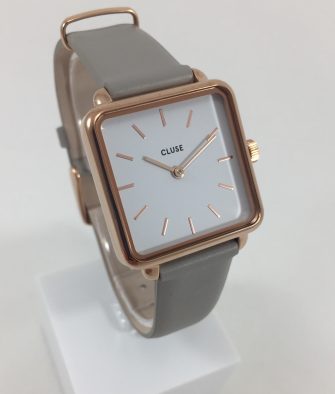 Montre Cluse La Tétragone Rose Gold Grey