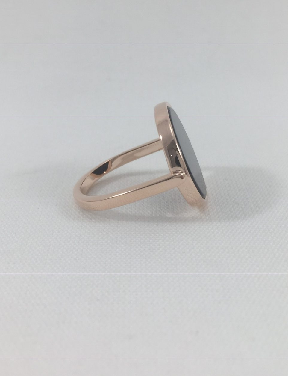 Bague bronzallure top onyx