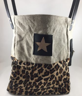 Accessoires sac Pomponette Léopard 2