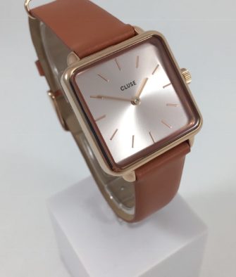 Montre Cluse La Tétragone Rose Gold Butterscotch