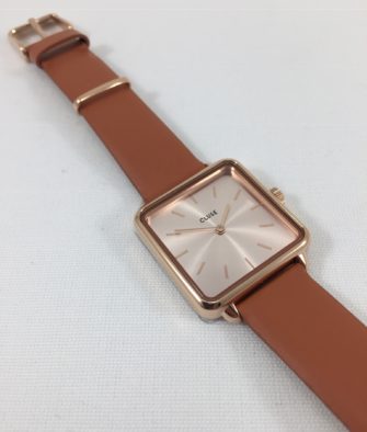 Montre Cluse La Tétragone Rose Gold Butterscotch