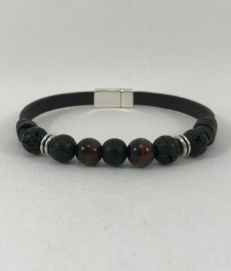 Bijoux Fantaisies Bracelet Magnum Trechic Marron